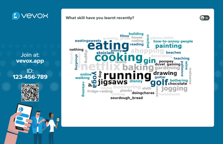 live word cloud poll new skill