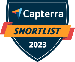 Capterra Shortlist 2023 logo