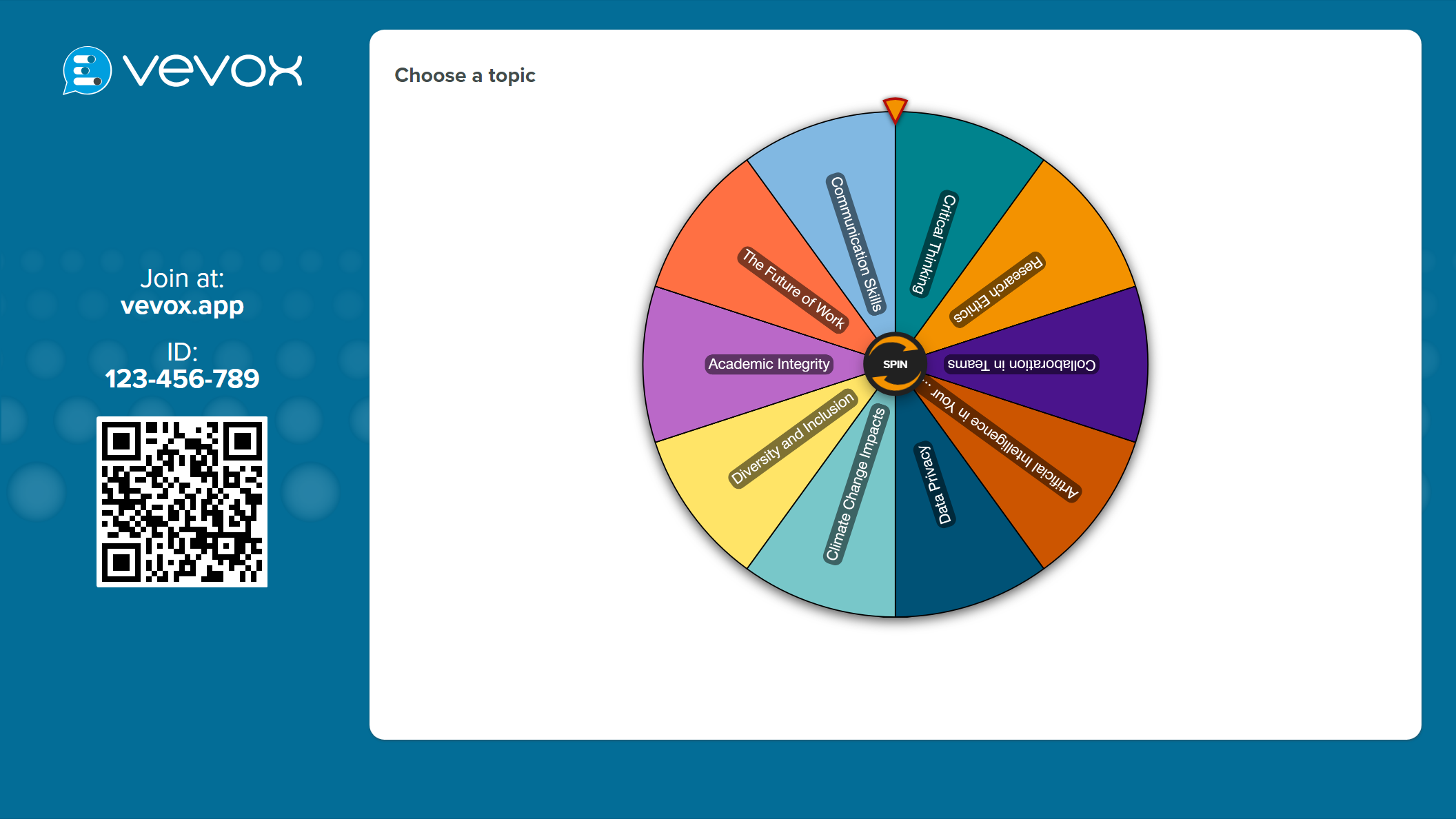 Pick topics effortlessly