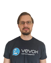 Vevox Product Manager Matt Kelly
