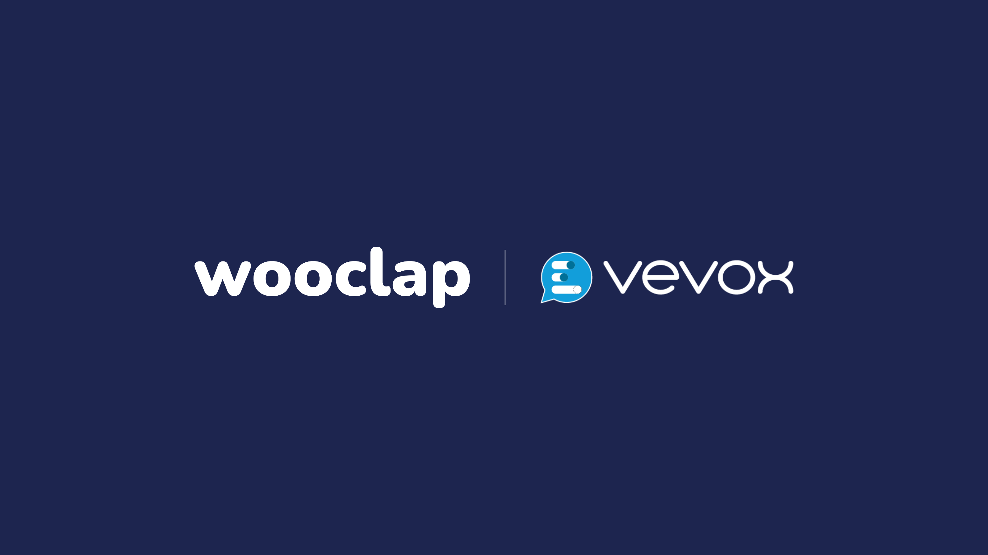 Vevox joins forces with Wooclap to build the world's leading active learning platform
