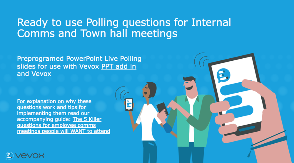 Ready to use polling questions for Internal Comms
