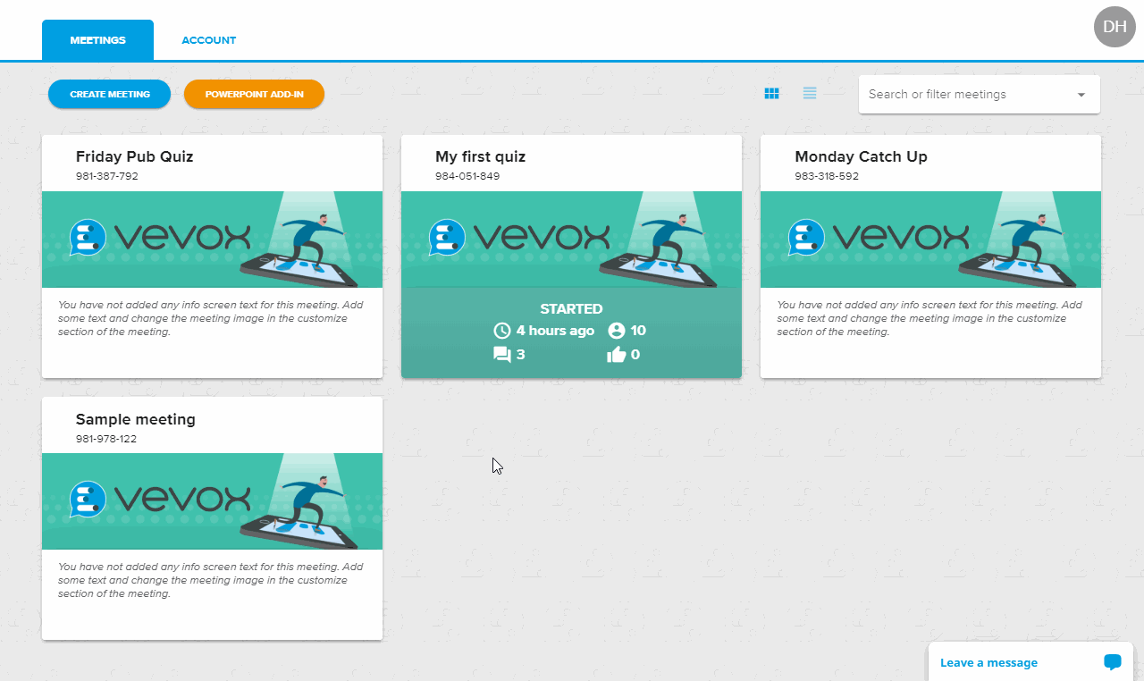 Fast, Fun and Fair – The Vevox Leaderboard is here!